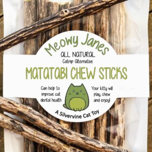 A bag of matatabi sticks for cats