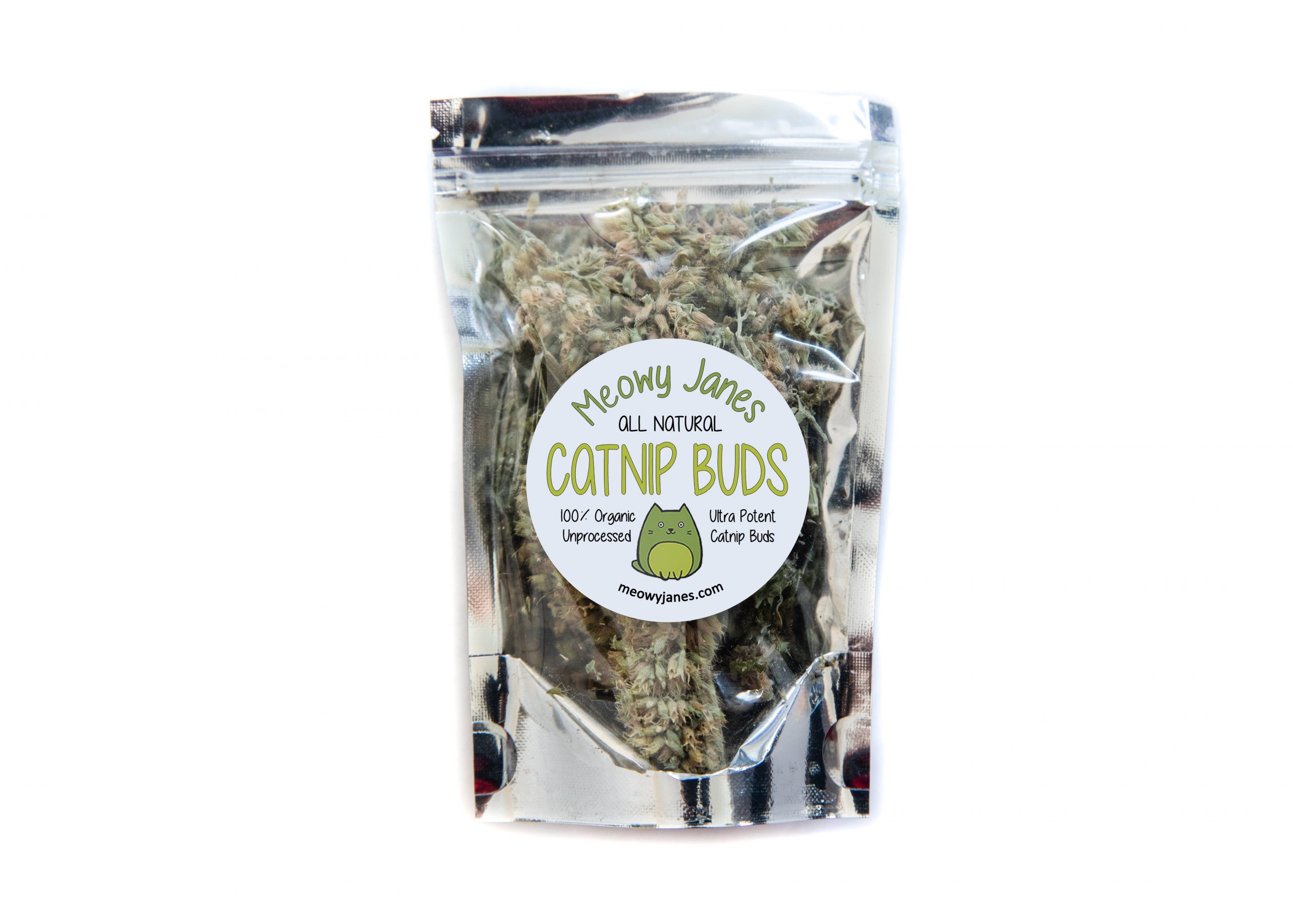 A bag of catnip buds