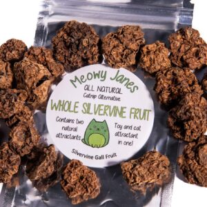 A bag of silvervine fruit for cats