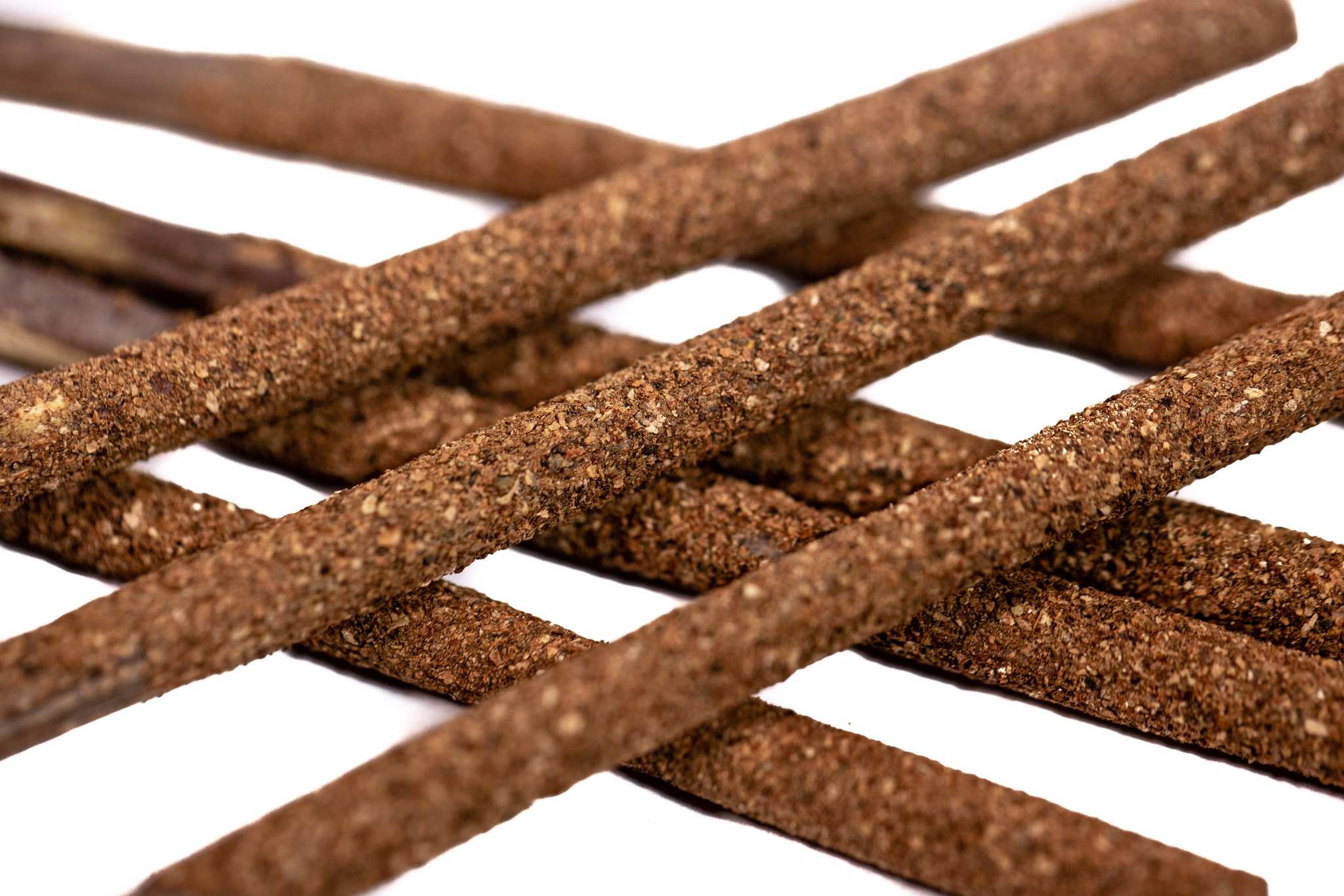 Matatabi chew sticks coated in silvervine powder for cats