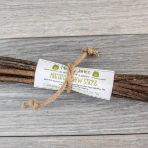 Matatabi chew sticks that larger longer than the typical length for cats