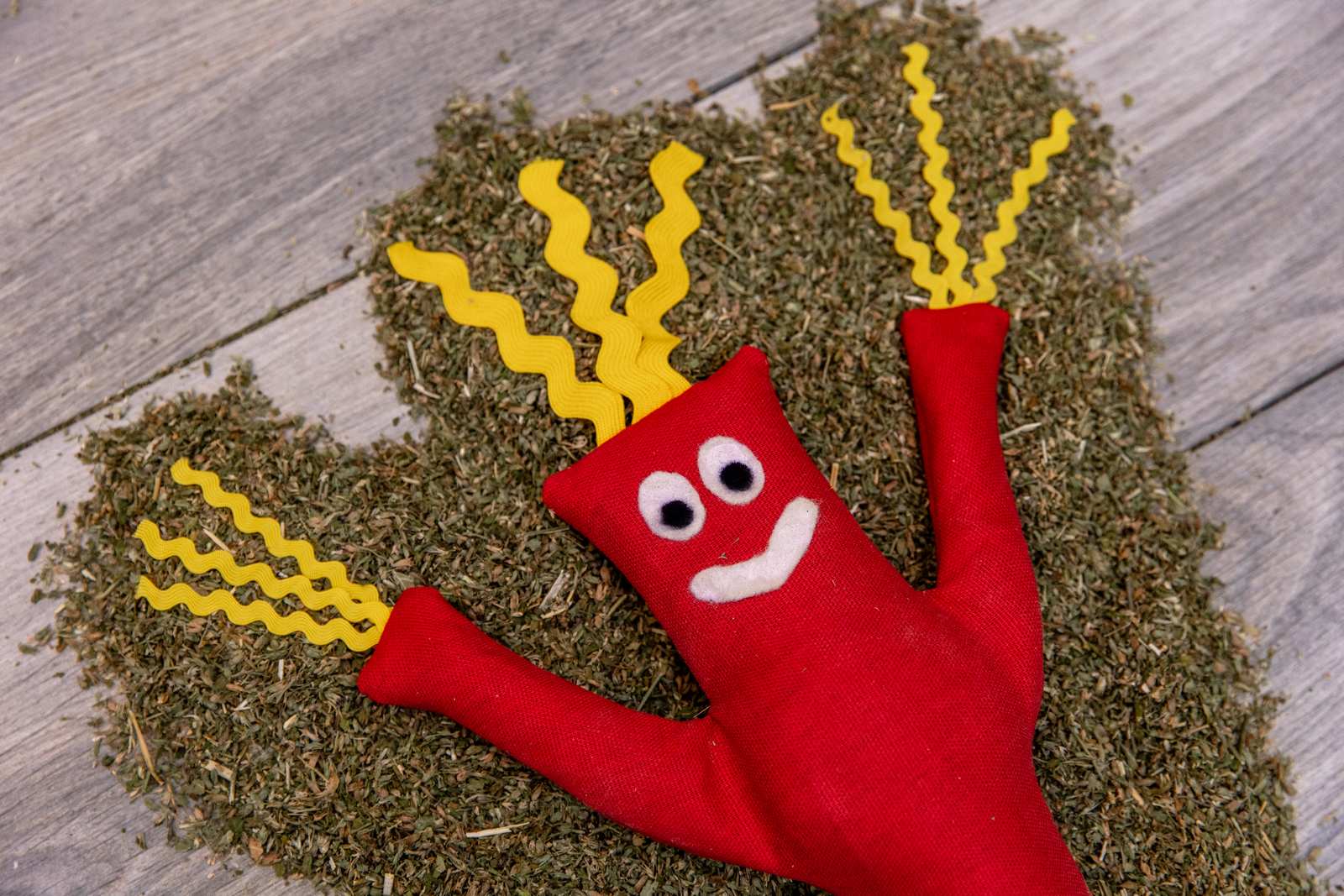 Wacky Inflatable Arm Guy Catnip Kicker - Image 3