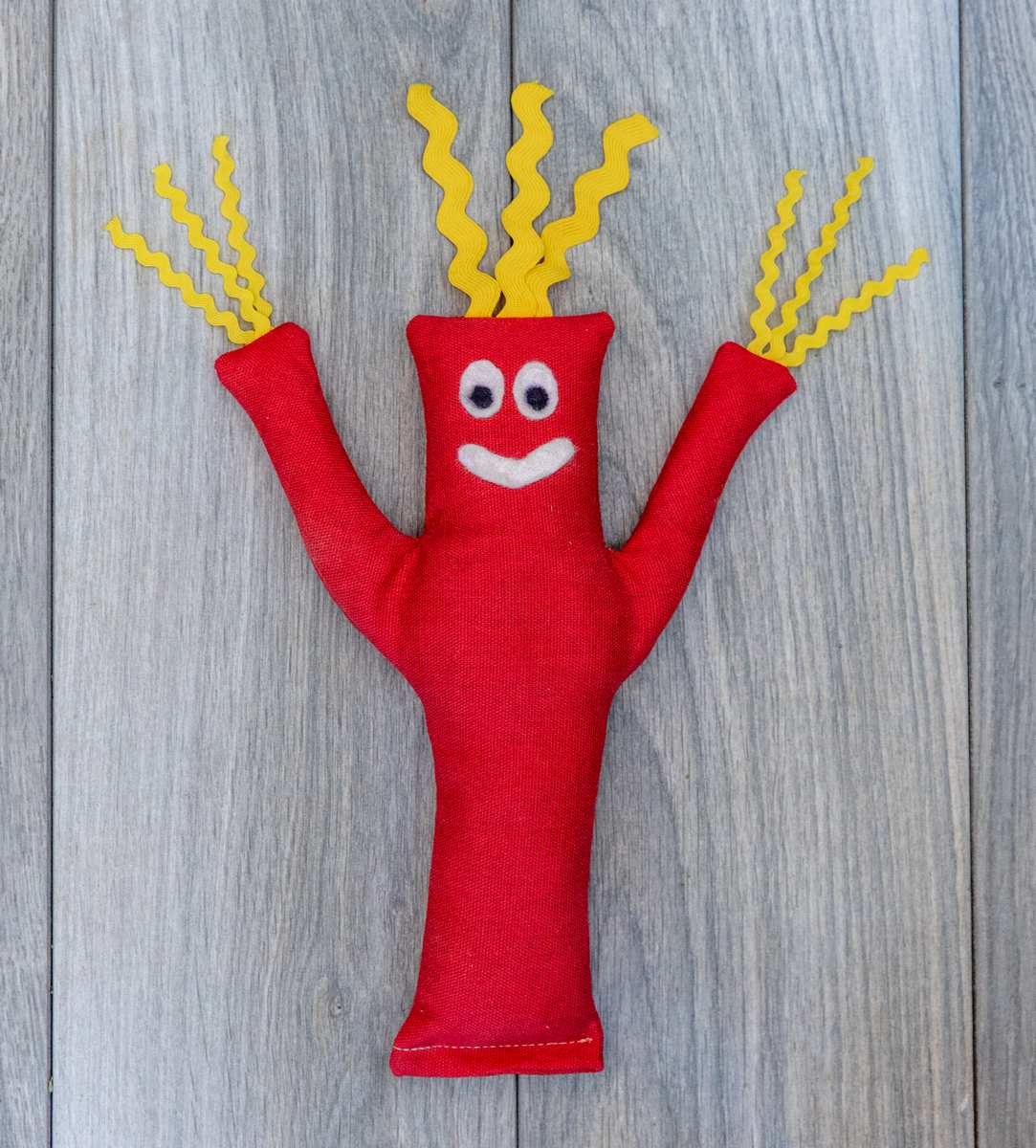 Wacky Inflatable Arm Guy Catnip Kicker - Image 4