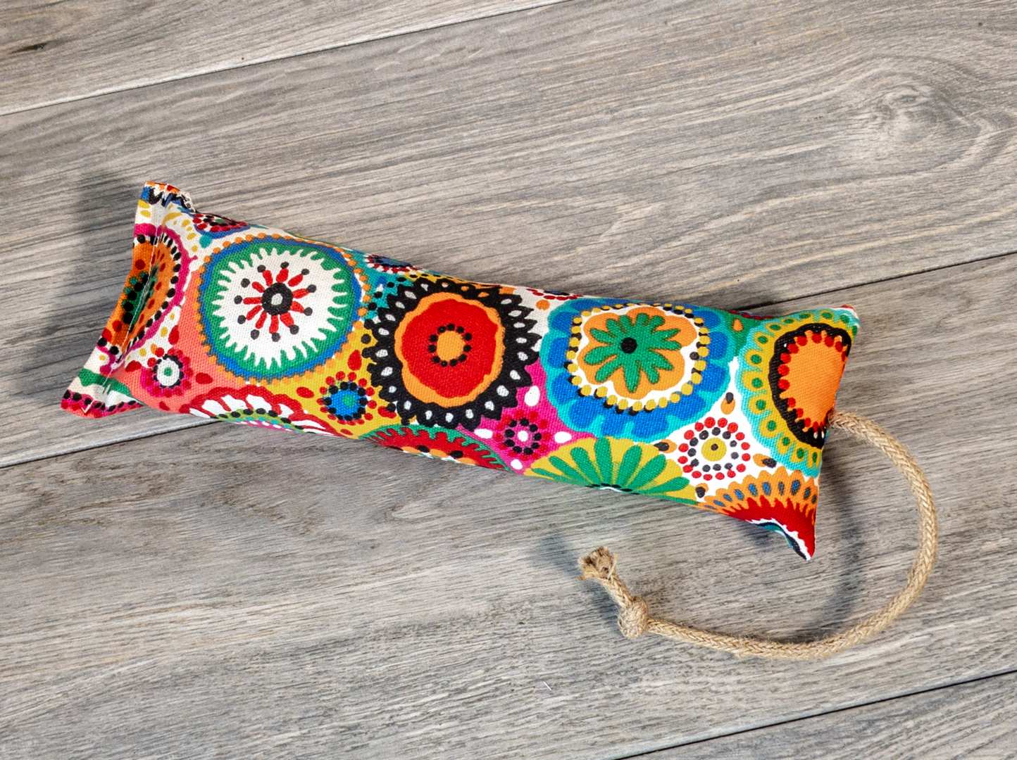 100% Catnip Tough Canvas Kicker- Colorful Spring Flower