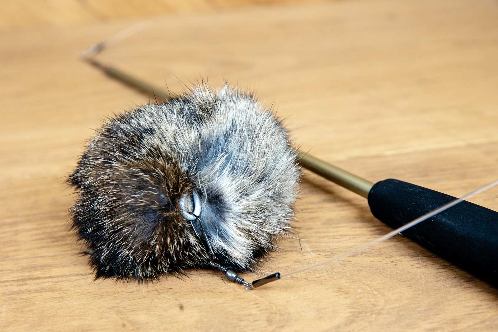 5 Pack Large Real Rabbit Fur Balls - Image 6