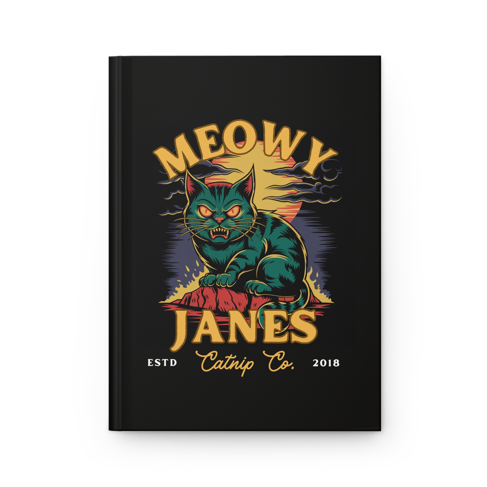 Apocalypse Purr | Heavy Metal Cat Hardcover Journal