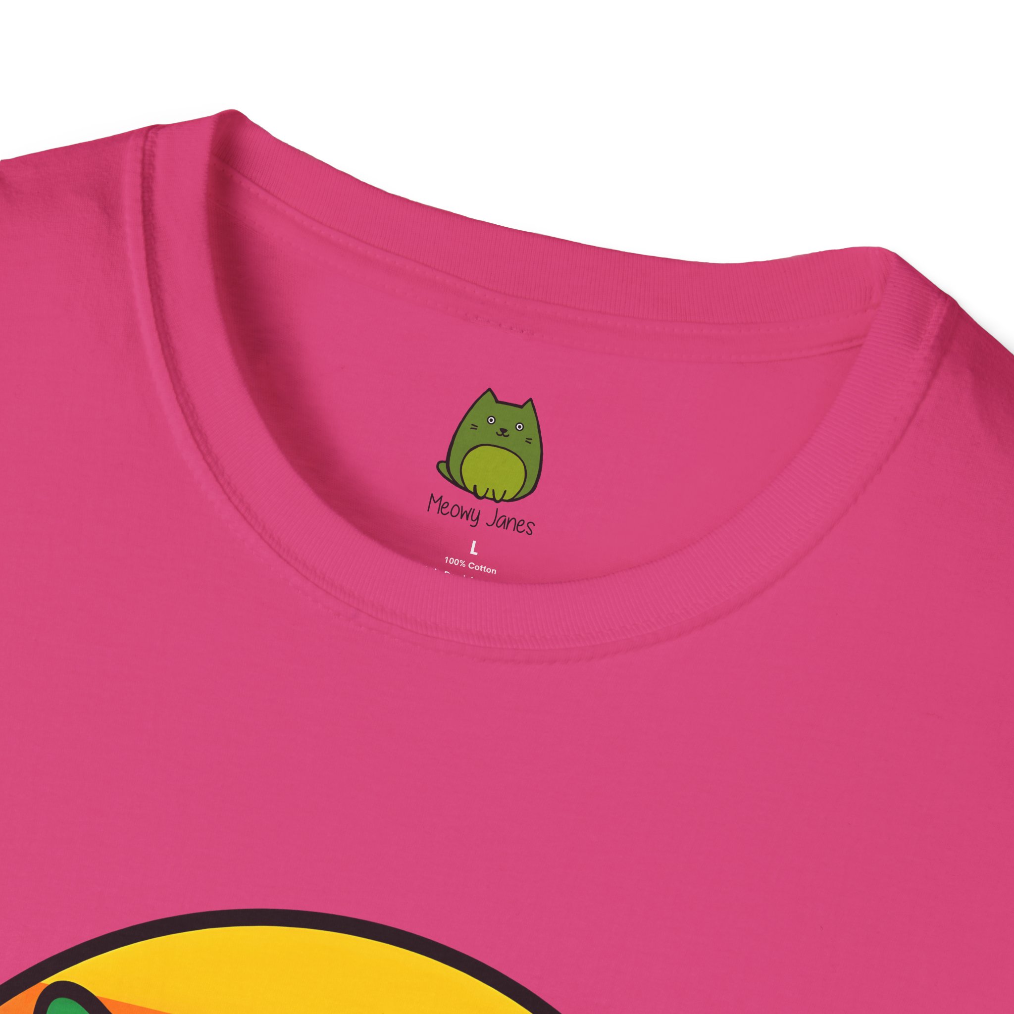 Retro Fat Cat | Meowy Janes Tee - Image 31