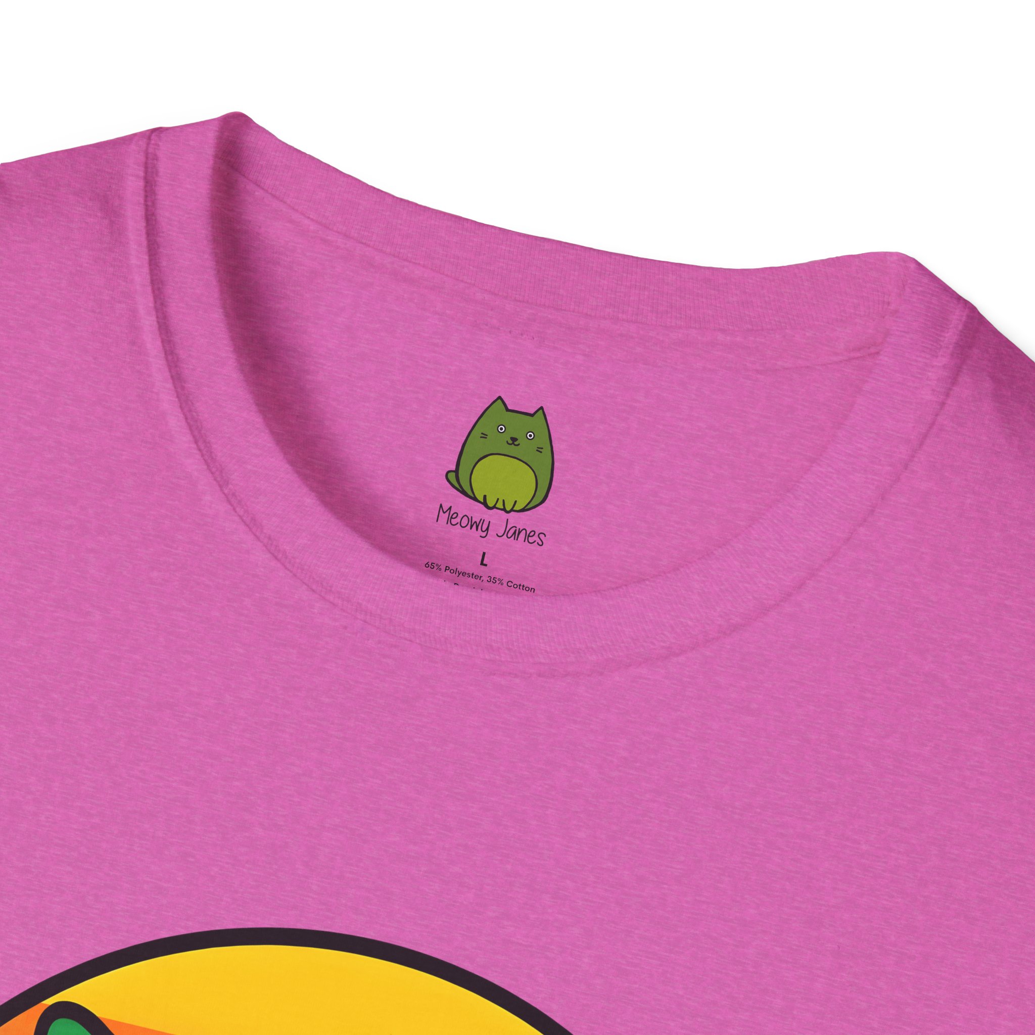 Retro Fat Cat | Meowy Janes Tee - Image 23