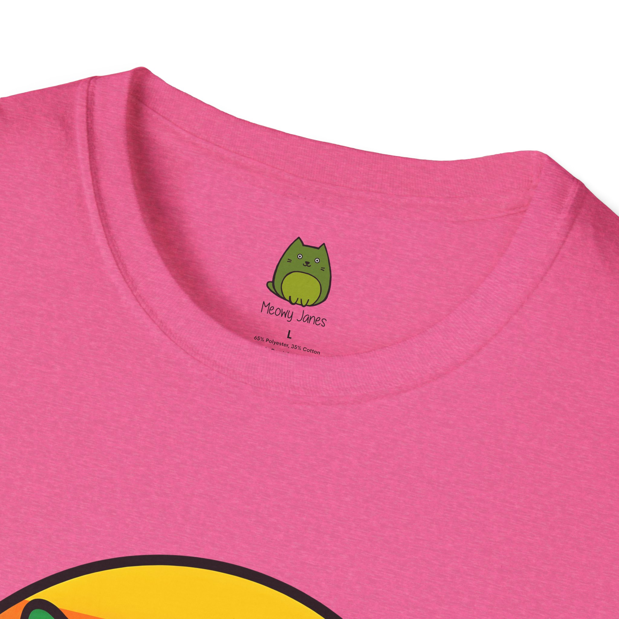 Retro Fat Cat | Meowy Janes Tee - Image 19